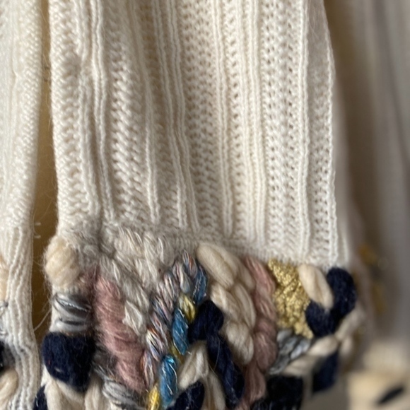 Grace Continental Ivory Knitted Cardigan xs/sm - Picture 3 of 7